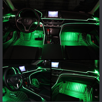 Lumières LED à fibres optiques 12V sept couleurs IP33, effet ciel étoilé, intensité variable, éclairage décoratif d'ambiance intégré pour voiture et cinéma, haute performance