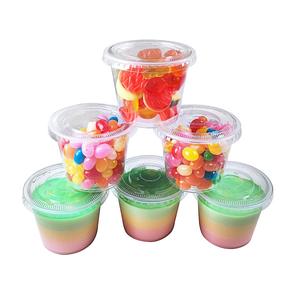 0.75oz Plastic Portion Lids Jello Shot Souffle, Dressing Condiment Cups