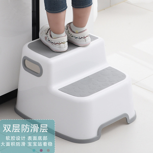 2020 New Coming Toddler <span class=keywords><strong>2</strong></span> Nhựa Bước Phân Với Bề Mặt Chống Trơn Trượt - Product Image 4