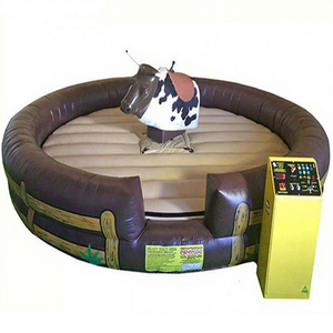 Juegos mecánicos inflables para adultos, juego <span class=keywords><strong>de</strong></span> toro mecánico para exteriores, para montar en Rodeo - Product Image 1