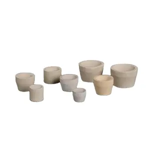 6A/7A/8A/7AS/9A Refractory Material Magnesite Cupel Thermal Analysis or Firing