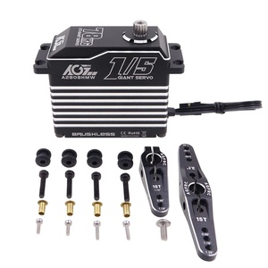 Motor sin Escobillas <span class=keywords><strong>AGF</strong></span> A280BHMW, <span class=keywords><strong>Servo</strong></span> Grande Impermeable con Engranajes Metálicos para Piezas de Aviones RC y Autos/Barcos a Control Remoto - Product Image 1