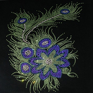 Bán Buôn Thiết Kế Mới Biểu Tượng Tùy Chỉnh Owl Stud Với Thạch Đồ Họa Truyền Nhiệt Cristal <span class=keywords><strong>Sequins</strong></span> Cho Đính - Product Image 4