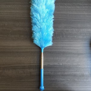 Blue Extendable Electrostatic <b>Duster</b> 68-146Cm Pp Plastic Filament Round Head For Household <b>Cleaning</b> - Product Image 1