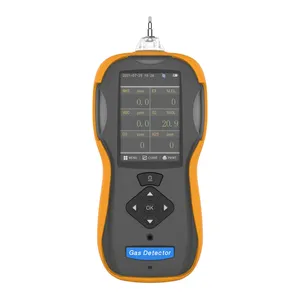 SAFEWILL CO CO2 H2S VOC CH4 6 en 1 detector Analizador de gas de combustión de argón portátil múltiple