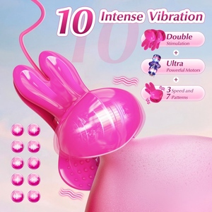 เครื่องนวดกระตุ้นหัวนมแบบสั่น ควบคุมผ่านแอพ พร้อมที่หนีบปรับระดับได้ - Product Image 2