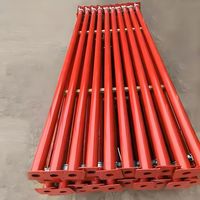 Étais de soutien en acier Q235 réglables en hauteur pour coffrage de dalle en béton, utilisation en extérieur