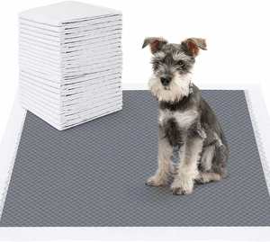 Tapis de change pour animaux de compagnie en carbone activé 60x60cm, matelas à haute absorption, tampons de nettoyage - Product Image 6