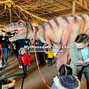 MON Dino L-22 Nouveau Design Plus Léger <span class=keywords><strong>Facile</strong></span> Contrôle Réaliste Costume De Dinosaure Tyrannosaurus <span class=keywords><strong>Rex</strong></span> pour Cosplay Adulte - Product Image 2