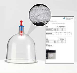 Профессиональная дешевая оптовая продажа традиционных хиджамотерапевтических пластиковых чашек для вакуумных банок - Product Image 4