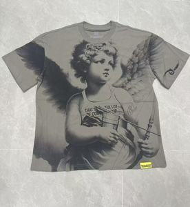 Marque chaude C'EST UN BEAUCOUP ÉNORME DE COUPH SIROP Top Qualité 100% Coton Américain Minimaliste À La Mode En Gros T-shirt Décontracté Lâche - Product Image 6