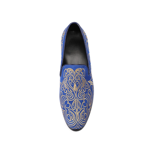 NA934 <span class=keywords><strong>Traje</strong></span> de Lujo <span class=keywords><strong>con</strong></span> Bordado de Diseñador, <span class=keywords><strong>Traje</strong></span> Formal de <span class=keywords><strong>Boda</strong></span> para <span class=keywords><strong>Hombre</strong></span>, Vestido Casual de Negocios, Zapatos Italianos de Gamuza para <span class=keywords><strong>Hombre</strong></span>, Mocasines - Product Image 6
