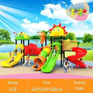 Torre <span class=keywords><strong>de</strong></span> Juegos Infantil Grande para Exteriores con Tobogán, Columpio y Estructura <span class=keywords><strong>de</strong></span> Escalada para McDonald's y Restaurantes - Product Image 1