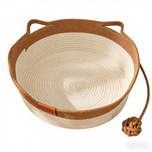 YooGo YG-YP751 Gewebtes Netz-Karomuster Haustierbett mit Taschendesign für Katzen & Hunde - Product Image 1