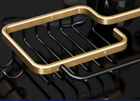 Égouttoir de cuisine en acier inoxydable 304, support de rangement à ventouse pour robinet, porte-éponge et brosse, double pliage multifonctionnel