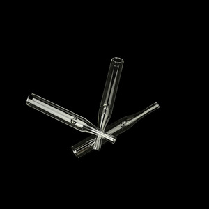 Tube pipette transparent en verre borosilicate perforé pour le nettoyage des pores et l'élimination des points noirs et blancs - Product Image 3