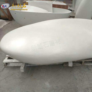 Nuevo Banco de Terrazo de Piedra Mágica para Exteriores, Forma Irregular, Asientos Públicos de Hormigón de Alto Rendimiento - Product Image 3