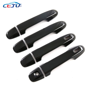 4 Pezzi Copri Maniglia Auto in Plastica ABS Nero Lucido, Protezione Antigraffio, Adesivi in Fibra di Carbonio per <span class=keywords><strong>Subaru</strong></span> Crosstrek 2023+ - Product Image 3
