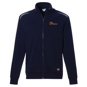 Sudadera Larga con Cierre Completo Ttake, Estilo Informal, Color Azul Marino, Ropa de Trabajo para Hombre - Product Image 2