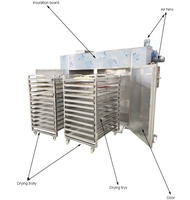 Déshydrateur de fruits à grains de manioc équipement à économie d'énergie four séchoir machine séchoir à grains de café