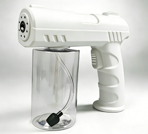 เครื่องพ่นยาฆ่าเชื้อไฟฟ้าแบบปรับขนาดได้ พร้อมโลโก้ตามสั่ง จากโรงงานโดยตรง สีดำขาว ใช้ได้หลากหลายสถานการณ์ สำหรับอุปกรณ์ตัดผม - Product Image 2