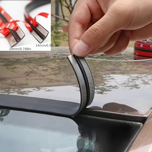 Auto Car T Type <b>Rubber</b> Sealing <b>Strip</b> for Sunroof Window Tailgate Roof Leakproof Rain Accessories, Customizable Length Supported - Product Image 1