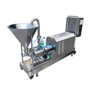 Factory Price Sanitary Stainless Emulsion Pump Inline Emulsify Mixing Pump cosmetic cream High Shear Homogenizer Mixer Pump