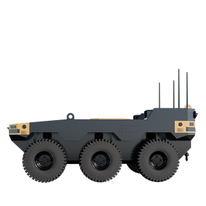 Telaio per Auto con Sterzo <span class=keywords><strong>Ackermann</strong></span> per Ricerca su Guida Autonoma, Kit di Sviluppo UGV Programmabile - Product Image 1
