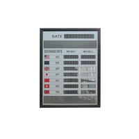 Jhering usine banque d'approvisionnement électronique numérique compteur monnaie taux de change led écran panneau d'affichage