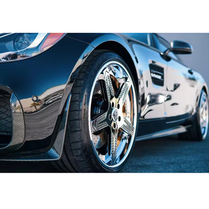 Jantes forgées bicolores bleu brossé à 5 branches, concaves profondes, 18, 20, 22, 24 pouces, en alliage d'aluminium 6061 T6, pour BMW E30, Audi A4 B8 - Product Image 3