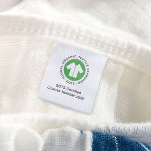 Manta de Muselina de Bambú y Algodón Certificada GOTS para Bebés Recién Nacidos, con Diseño Personalizado, Venta al Por Mayor del Fabricante - Product Image 1