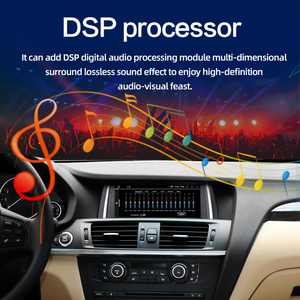 Lecteur DVD Android Snapdragon 665 680 à vente chaude, audio stéréo, musique pour BMW X3 F25 X4 F26 2011-2016, unité principale 8,8 pouces - Product Image 4