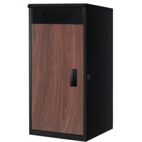 JH-Mech paquet de colis avec porte réversible spacieux stockage étanche enduit de poudre sauvegardé boîte de colis en métal livraison directe