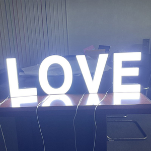 Enseigne LED « Marry Me » pour la cérémonie de demande en mariage, lettres LED autoportantes pour la décoration de mariage - Product Image 3