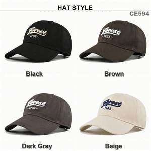 Gorra de Béisbol Deportiva Formal Personalizada con Bordado 3D de 6 Paneles, 100% Algodón, Unisex para Adultos, con Tela Común, MOQ Bajo - Product Image 2