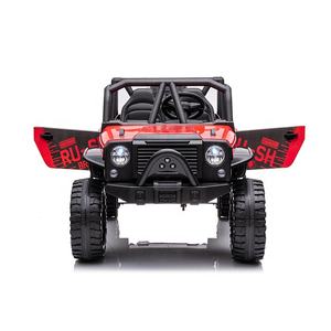 Grosir 12V listrik dapat diisi ulang mobil 2-Tempat duduk mainan plastik untuk anak-anak 2-4 tahun untuk berkendara - Product Image 3