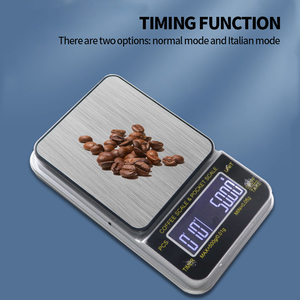 Hochpräzise digitale Kaffee waage Schmuck Gold Balance Gewicht Gramm LCD-Taschen waage - Product Image 4