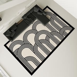 Tapis et carpettes abstraits, style dessin animé, fabrication mécanique, grande taille, tapis de lit pour salon et chambre à coucher - Product Image 6