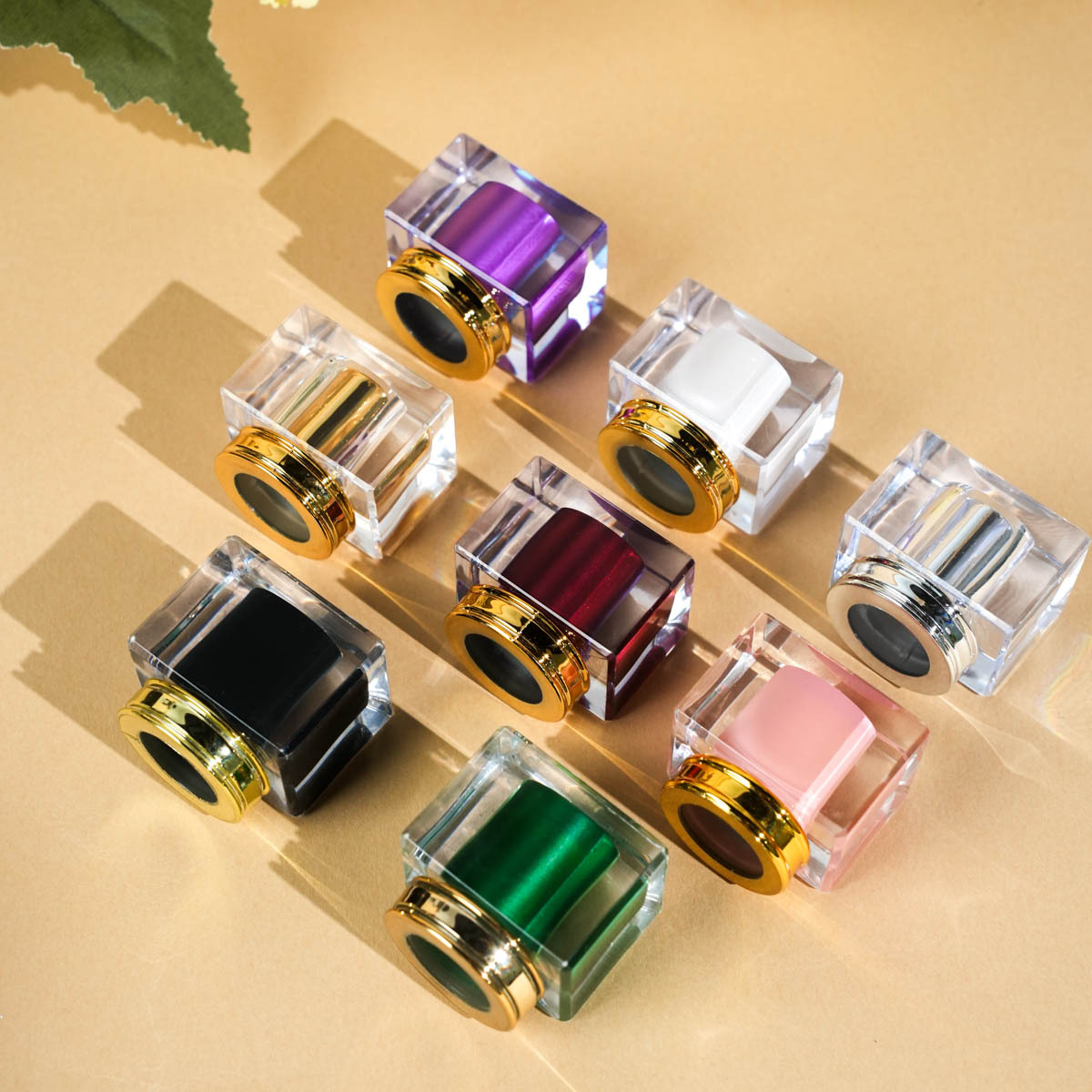 Custom Logo Luxury Perfume Lid Fea 15 Acrylic Perfume Bottle Cap