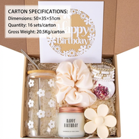Coffret Cadeau Anniversaire Direct Usine pour Femme : Tumbler, Bougie, Bracelet avec Emballage Cadeau – Vente en Gros