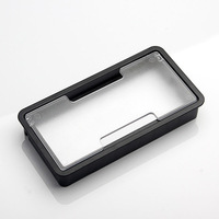 Boîte de tri de câble ABS en plastique de bureau de haute qualité et à prix raisonnable gaine de câble de couverture de trou rectangulaire