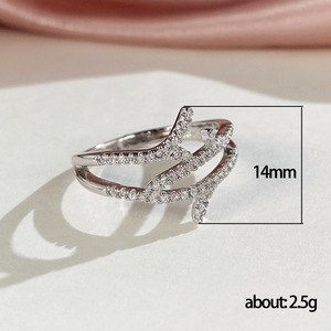 Anello Minimalista di Lusso, Gioiello da Dito alla Moda per Donne, Stile Vintage, Anello da Indossare Ogni Giorno - Product Image 5