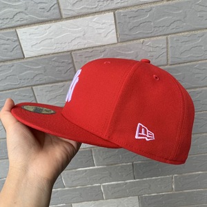 <span class=keywords><strong>Gorra</strong></span> <span class=keywords><strong>de</strong></span> Béisbol LA <span class=keywords><strong>Dodgers</strong></span> con Logotipo 3D Bordado, Estructurada, Totalmente Roja, para Fanáticos del Deporte - Product Image 2