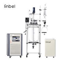 Reactor Químico de Vidrio con Certificado UL, con Aislamiento, de 500 ml, 1 L, 5 L, 10 L, 20 L, 50 L, 100 L, 150 L, 200 L