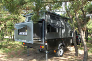 Rongcheng Longhe de alta calidad 07b, remolque moderno para acampar, Tobogán, cocina, precios bajos de roca expandidos para un compañero de viaje suave - Product Image 4