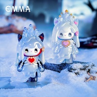 Adorables figurines en PVC de la série Emma Secret Forest Frostveil Villa, boîte mystère, cadeaux, jouets en peluche d'Halloween, décoration, boîte mystère