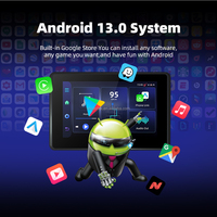 GPS para Motocicleta con Sistema Android 13.0 de 5 Pulgadas, 2GB+32GB, Pantalla Extraíble, CarPlay Inalámbrico, Navegación Android Auto