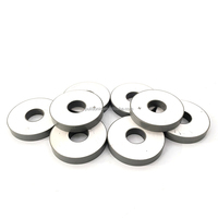 500 KHz PZT 5a 5h 4 8 Cakram Keramik Piezo Silinder Bahan Piezoelektrik Ubin Ultrasonik Persegi Elemen Piezo Plat