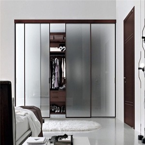 Garde-robe moderne en forme de <span class=keywords><strong>u</strong></span> avec miroir lumineux - Product Image 5