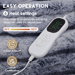 Manta Eléctrica Nueva con Certificación CE, RoHS y EMC, Acolchada, Ahorro de Energía, Lavable, para Europa - Product Image 3